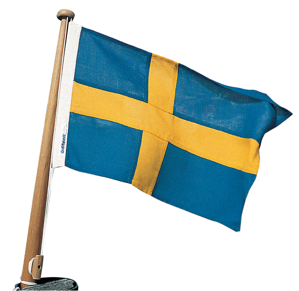 Flagga svensk 90x56 cm